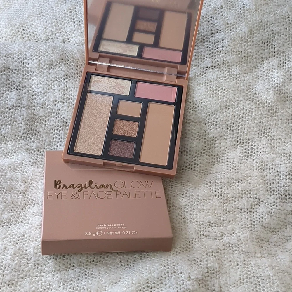 Ciaté London Brazilian Glow Eye & Face Palette in Light Medium, 8.8g/0.31oz